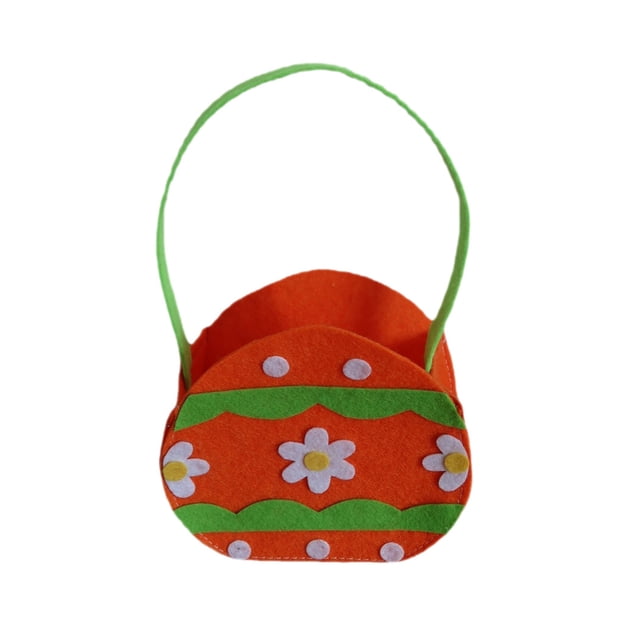 Vaidha Cute Easter Cloth Basket Candy Gift Bucket Children's Party Decoration