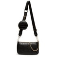 thumbnail image 4 of Small Quilted Crossbody Bag for Women - Stylish Shoulder Side Handbag with Detachable Coin Purse, Chain Strap, and Chic Design - Perfect for Daily Use, Travel, and Night Out, 4 of 6