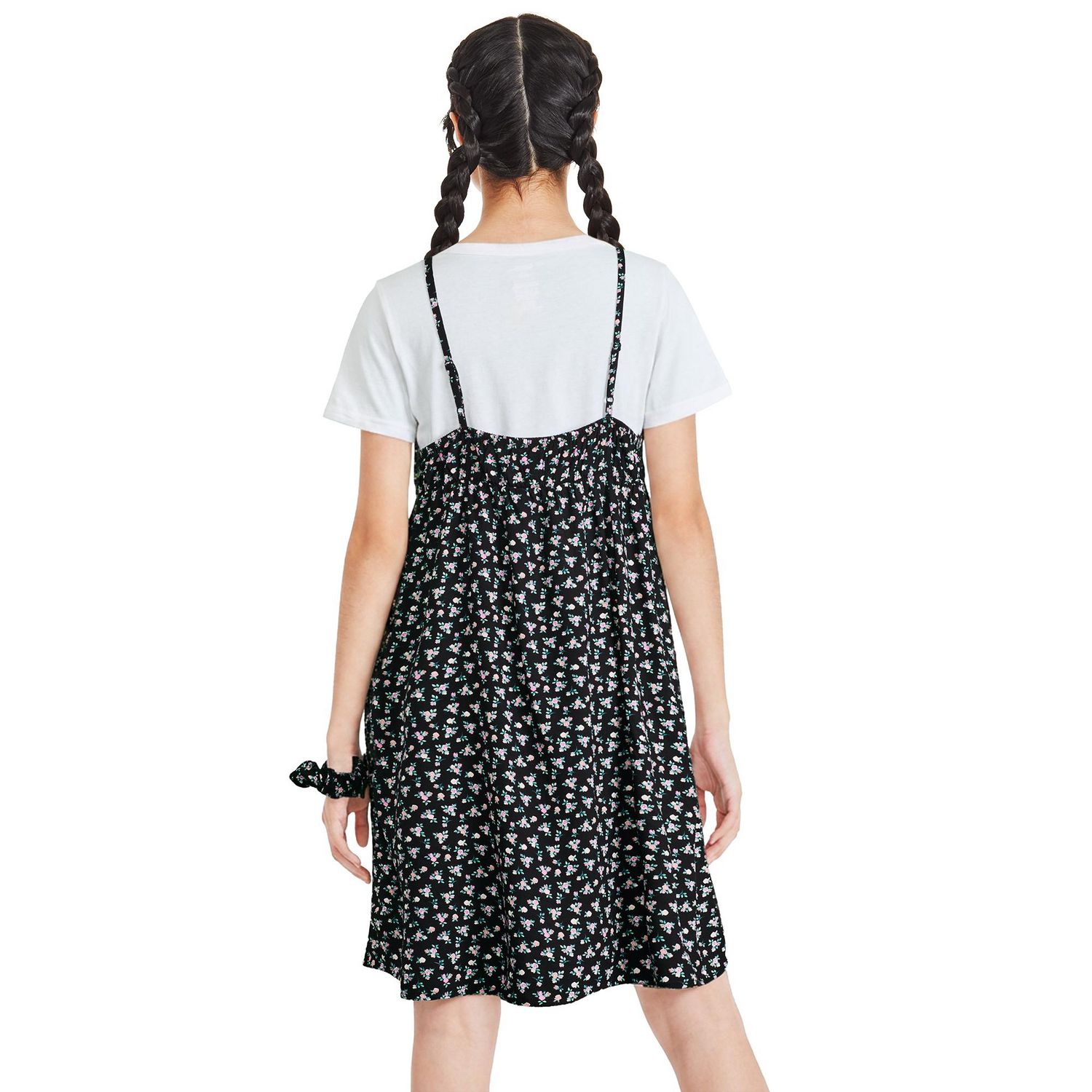 George Girls' Three Piece T-Shirt and Dress Set
