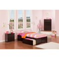 thumbnail image 3 of Twin Storage Platform Bed in Espresso, 3 of 3