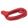 thumbnail image 1 of Coleman Cable 4217 Rallonge Extérieure en Vinyle 14/3 SJTW, Rouge, 3 Prises, 25 Pieds, 1 of 4