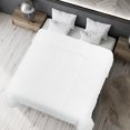 thumbnail image 4 of PiccoCasa Soft Lightweight Down Alternative Comforter, Twin, White, 4 of 7
