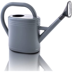TAIWO Large Watering Can 3L Green Plastic with Detachable Sprinkler Head for Indoor and Outdoor Plants