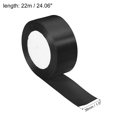 thumbnail image 2 of Unique Bargains 1.5 Inch Wide 24 Yards Satin Ribbon, Double Face Solid Crafts Roll for Party Home DIY Wrapping Decoration, Black, 2 of 6