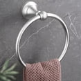 thumbnail image 4 of Xihbxyly Towel Rack Hand Towel Ring Round Bath Towel Rack 304 Stainless Steel Wall Mount Towel Rack Various Colors Available Suitable for Bathroom Kitchens, 4 of 6