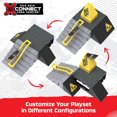 thumbnail image 4 of Tech Deck, Pyramid Shredder, X-Connect Park Creator, Customizable and Buildable Ramp Set with Exclusive Fingerboard, Kids Toy for Ages 6 and up, 4 of 9