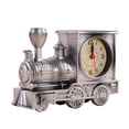 thumbnail image 1 of Shisuyan Antique Locomotive Shape Alarm Clock Plastic Model Alarm Clock Creative Desktop Decor (Grey), 1 of 8