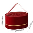 thumbnail image 4 of MTBLYS Souvenir Gift Box Velvet Hand Box Wedding Candy Box Holiday Gift Packaging 1 Pc Polyester White Wine 8.07X5.51X5.11 In Festival Use, 4 of 8
