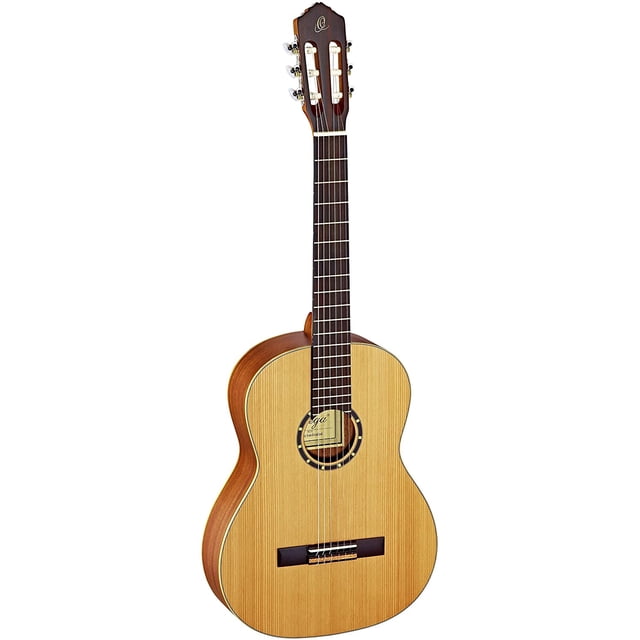 Ortega Guitars R131 Family Series Pro Nylon 6-String Guitar with Solid Cedar Top, Mahogany Body, Satin Finish