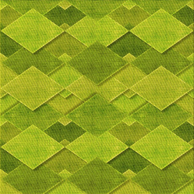 Ahgly Tapis d'Intérieur Lavable en Machine Carré Vert Caméléon, 8 Pieds Carré