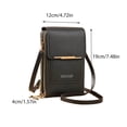 thumbnail image 1 of Rbaofujie Backpack for College Leather Bag,Touch Screen Phone Bag, Storage Small Bag Large Backpack, 1 of 2