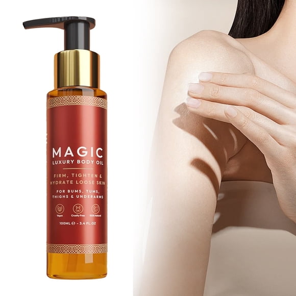 Magical Body Oil Is Full Firm Firming and Moisturizing for The Skin Suitable for The Arms Chest Thighs and Abdomen and Suitable for Full Body Use 100Ml
