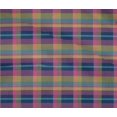 thumbnail image 3 of oneOone Cotton Flex Fabric Madras Check Print Sewing Fabric BTY 40 Inch Wide, 3 of 3