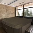 thumbnail image 4 of kjfeif Liquidation Housse Carrée Robuste pour Spa Extérieur, Protecteur de Mobilier de Patio Résistant aux Intempéries avec Bords Renforcés, Toit Rigide Isolé Thermiquement pour l'Entretien de l'Équipement de Piscine, 4 of 4