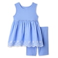 thumbnail image 1 of George Toddler Girls' Two Piece Short Set, 1 of 2