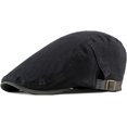 thumbnail image 2 of LinYooLi Newsboy Cap Spring Summer Sun Hat Adjustable Solid Ivy Flat Cap Men Women Beret Breathable Cotton Beret Hat, 2 of 7