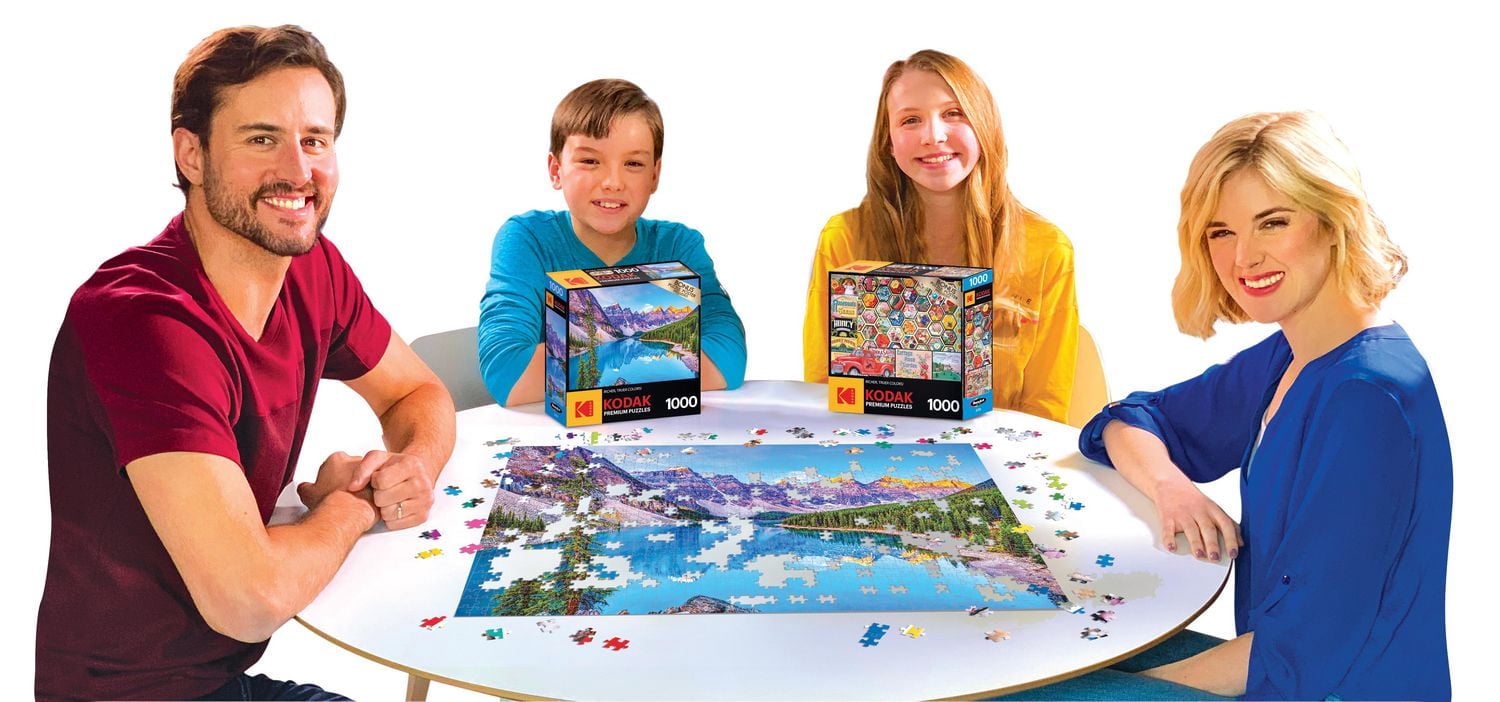 Kodak 1000 Piece Jigsaw Puzzle - Moraine Lake, Banff, Canada