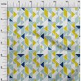 thumbnail image 2 of oneOone Polyester Lycra Fabric Parallelogram & Triangle Geometric Printed Craft Fabric BTY 56 Inch Wide, 2 of 4