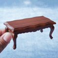 thumbnail image 3 of TISHITA 1/12 Dollhouse Tea Table Model for Miniature Furniture Home Decor, Play Pretend 3, 3 of 5