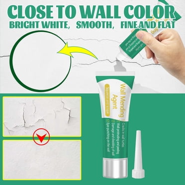 LSLJS Agent de Réparation Murale Crème de Réparation Murale Agent de Réparation de Clous Fissurés, Agent de Réparation Murale Sécuritaire, Accessoires pour la Maison