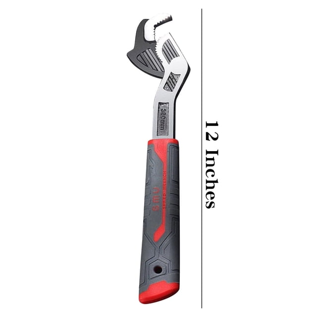 Multifunctional Fast Wrench with Large Opening Adaptive Design – Industrial Grade Universal Wrench for Pipe, Nut, and Screw Applications