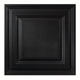 thumbnail image 2 of Genesis 2ft x 2ft Black Ceiling Tiles Waterproof Fire-Rated PVC Drop-In Pack of 12, 2 of 6