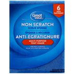 Great Value Éponge sans égratignure, 6-Count
