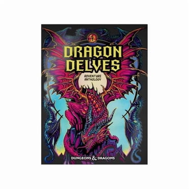 Dungeons and Dragons RPG DRAGON DELVES AN ADVENTURE ANTHOLOGY ALT COVER