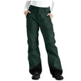 thumbnail image 1 of FAVIPT Pantalon de Ski de Sport Léger pour Femme, Pantalon Chaud à Empiècements avec Poches, Imperméable, pour Planche à Neige et Randonnée, Vert Armée, m, 1 of 8