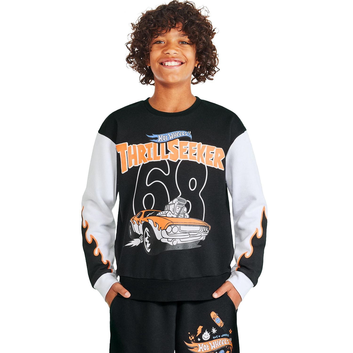 Coton ouaté Hot Wheels pour garçons