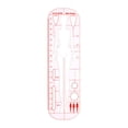 thumbnail image 4 of HILABEE Gabarit de Dessin Mode Règle Couture Motifs Humanoïdes Design pour Concevoir 14, 4 of 9