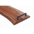 thumbnail image 4 of IH Casa Decor Acacia Wood Live Edge Serving Board With Iron Handles, 4 of 4
