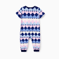thumbnail image 4 of PatPat Pyjama Familial de la Saint-Valentin à Manches Courtes, Ensemble Assorti à Imprimé de Cœurs, 4 of 6
