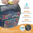 thumbnail image 2 of Colorful Insulated Backpack Cooler - 20L Soft Cooler Bag, Abstract Geometric Design for Picnic & Travel, 2 of 6