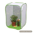 thumbnail image 4 of Premium Sturdy Mesh Butterfly Habitat Cage - Collapsible Insect Enclosure with Handle & Large Zipper Opening for Easy Feeding, Breathable Transparent Design for Caterpillar Rearing & Pet Insect, 4 of 6