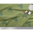 thumbnail image 2 of Soimoi Georgette Viscose Fabric Bird Block Decor Fabric Printed Yard 42 Inch Wide, 2 of 3