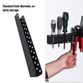 thumbnail image 4 of Screwdriver Holder, Wall Mount Space Saving Safe and Sturdy Two Tier Design Hand Tool Organizer  for Home Workshop, 4 of 7