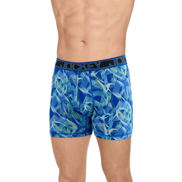 Jockey Men's Active Microfiber 5" Boxer Brief