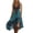 #197-Blue, variant on Pincandy Western Dress for Women Cowgirl Vintage Lace Boho Sundress Spaghetti Strap High Low Flowy Cocktail Dress