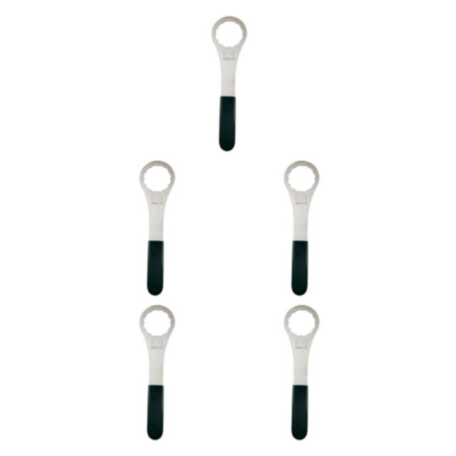 Maytalsory Durable Bicycle Tool Bottom Bracket Wrench Repair Tool Efficient Axle Wrench Tool 50mm 240x60x4mm 5Set