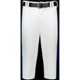 thumbnail image 1 of Russell R21LGM.WRO.3XL Adult Piped Diamond Series Knicker 2.0 Pant, White & Royal - 3XL, 1 of 1