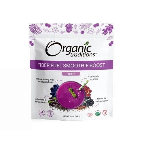 Organic Traditions Fiber Fuel Berry, 10.58 Oz