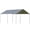 Grey, variant on Outsunny 10'x20' Carport Heavy Duty Galvanized Car Canopy, Grey