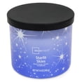 thumbnail image 3 of Mainstays 3-Wick Textured Wrapped Starlit Skies Scented Candle, 14 oz, 3 of 6