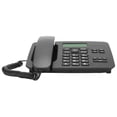 thumbnail image 3 of EASTIN Wired Landline Phone  Redial Function Home Corded Telephone Black Caller ID With Answering Machine For Hotel Black, 3 of 8