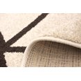 thumbnail image 3 of ECARPETGALLERY Ana Ivory & Brown Rug, 3 of 9
