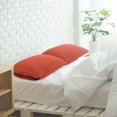thumbnail image 2 of REGALWOVEN Soft Microfiber Pillowcases Set of 2 Pillowcases Standard Orange 20"x26", 2 of 10