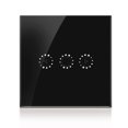 thumbnail image 2 of Smart Light Switch Dimmer Three-Way Wall-Mounted Wifi LED Light Touch Switch Voice Control Mobile App Compatible with Alexa and Google Home, 2 of 8