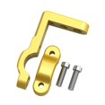 thumbnail image 4 of jinwen Motorcycle Light Bracket M8 for 22mm Tube Lightweight Light Bar Mount gold, 4 of 9