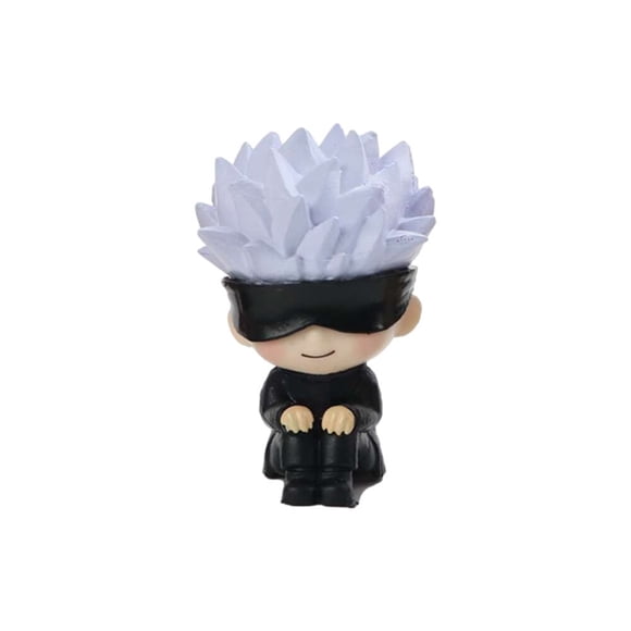 Kawaii Jujutsu Kaisen Figur Anime Itadori Yuji Fushiongi Megumi Mainan Pvc Model Boneka Ornamen Hadiah untuk Anak-anak